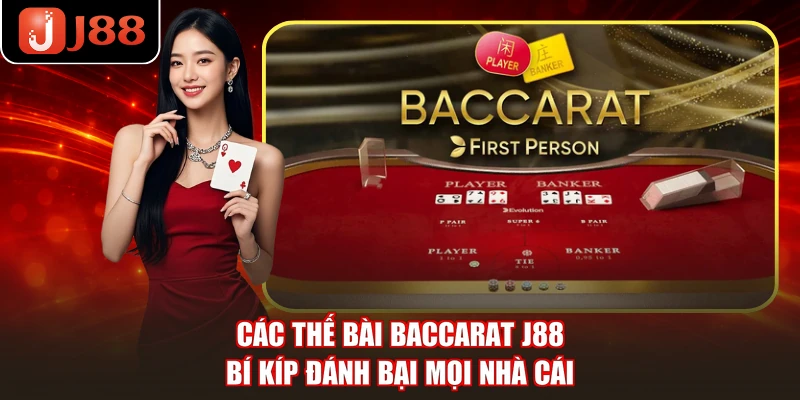 Các Thế Bài Baccarat J88 - Bí Kíp Đánh Bại Mọi Nhà Cái