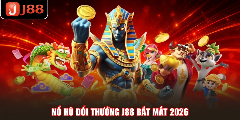Nổ hũ đổi thưởng J88 bắt mắt 2026