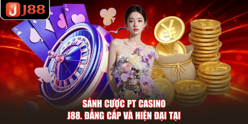 Sảnh cược PT Casino J88. đẳng cấp và hiện đại tại